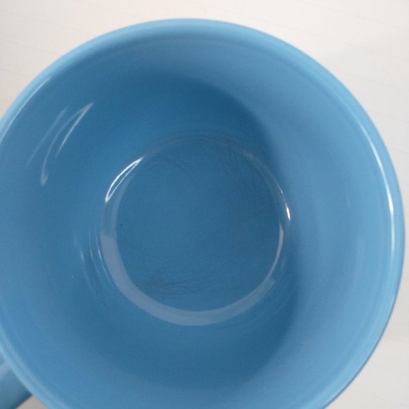 Crocs Light Blue Promotional Mug/Bowl Alligator On Front Great Condition - Picture 7 of 7